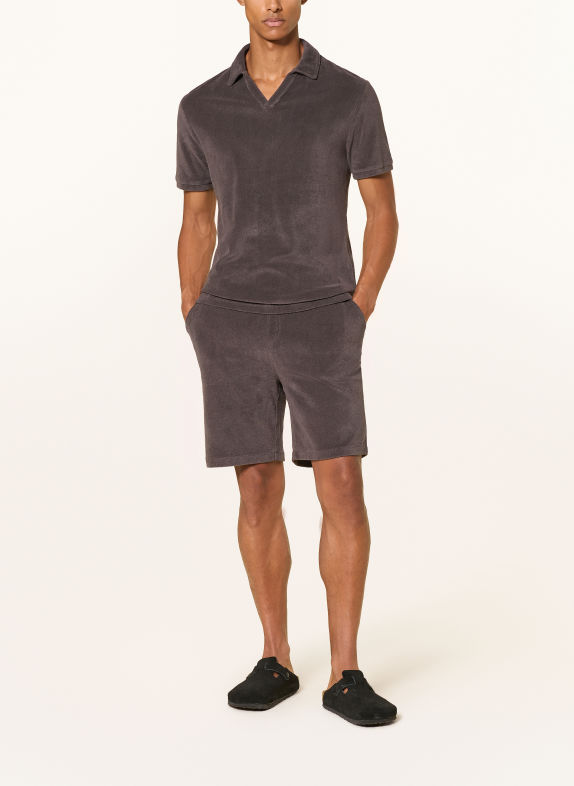 Juvia Frottee-Shorts DAMEON DUNKELGRAU