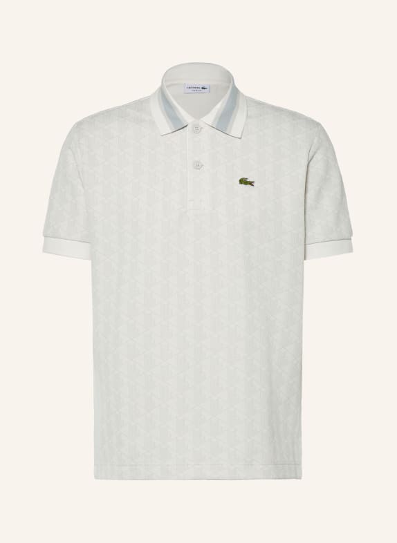 LACOSTE Jersey-polotröja VIT / LJUSGRÅ