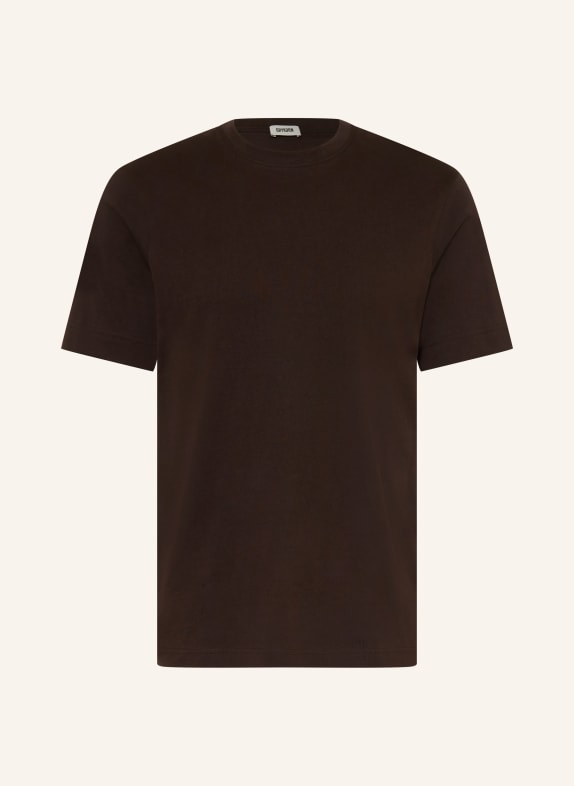 DRYKORN T-shirt RAPHAEL DARK BROWN