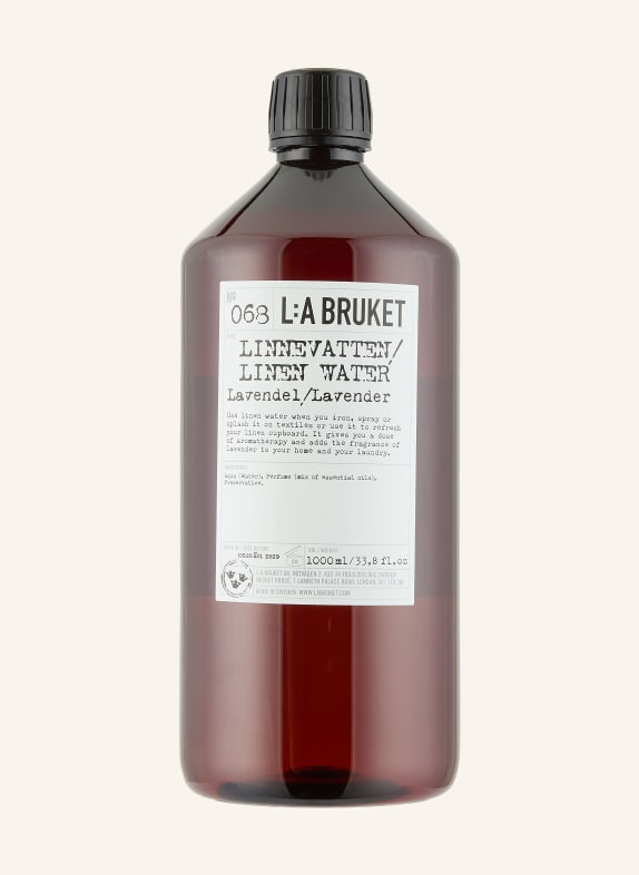 L:A BRUKET Eau de repassage 068 LAVANDE MARRON FONCÉ