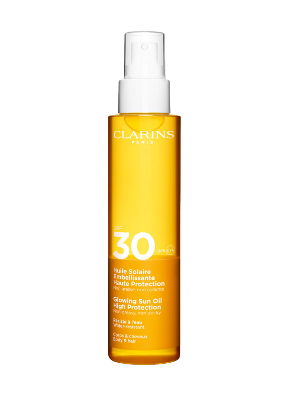 CLARINS HUILE SOLAIRE EMBELLISSANTE HAUTE PROTECTION SPF 30