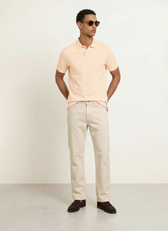 BOSS Jersey-poloskjorte PE LYSEORANGE