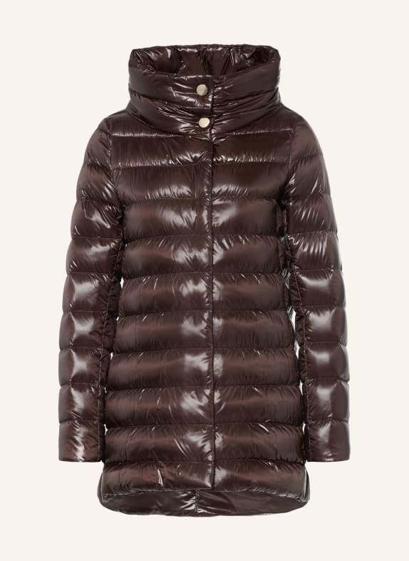 HERNO Doudoune AMELIA MARRON FONCÉ