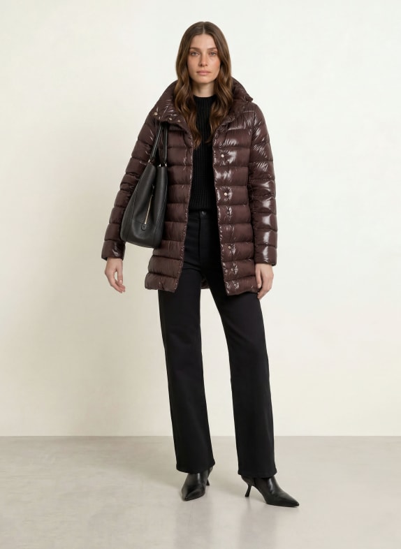 HERNO Daunenjacke AMELIA DUNKELBRAUN