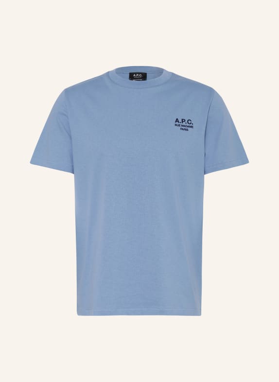 A.P.C. T-shirt LICHTBLAUW