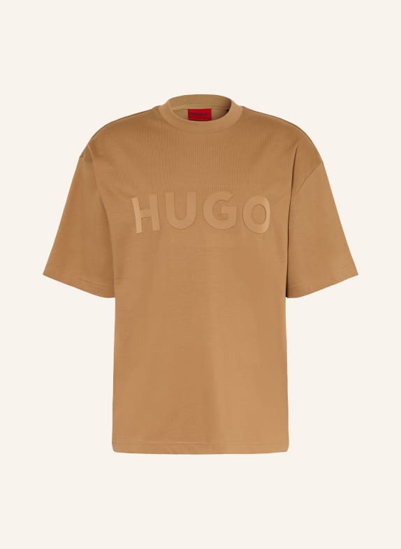 HUGO T-shirt DINKEE COGNAC
