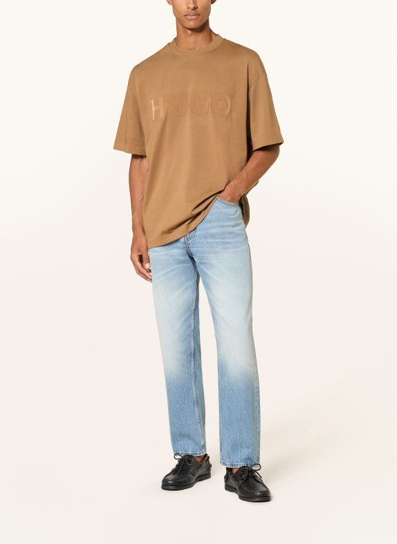 HUGO T-shirt DINKEE COGNAC