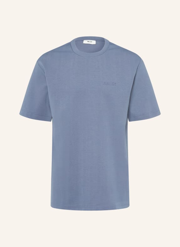 NN.07 T-shirt NAT BLUE GRAY