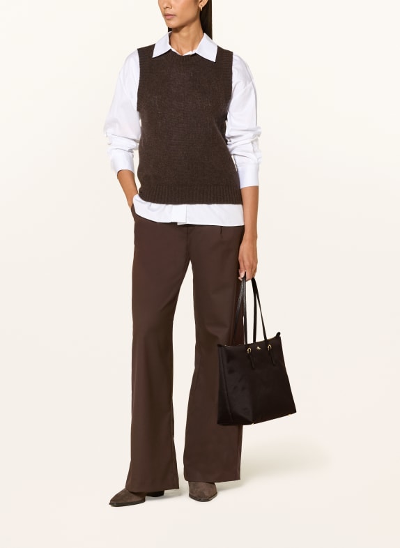 LAUREN RALPH LAUREN Shopper DUNKELBRAUN / GOLD