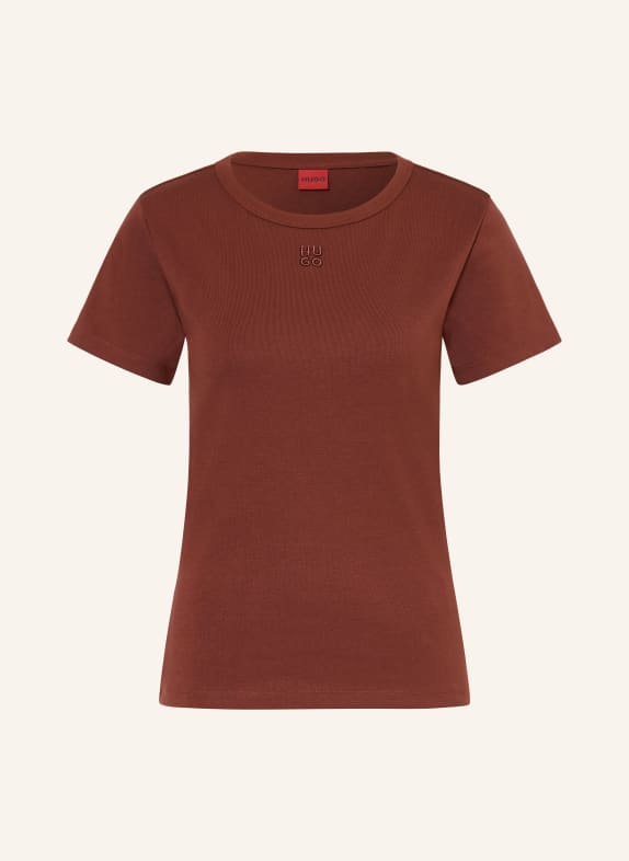 HUGO T-Shirt DELORIS DUNKELROT