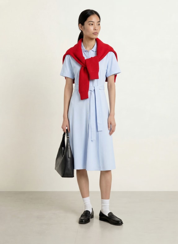 LACOSTE Robe BLEU CLAIR