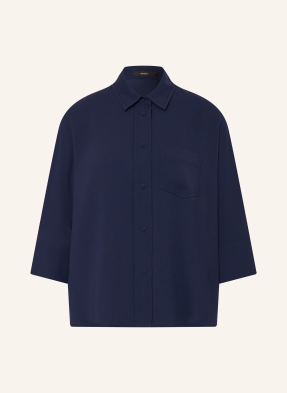 windsor. Hemdbluse mit 3/4-Arm DUNKELBLAU