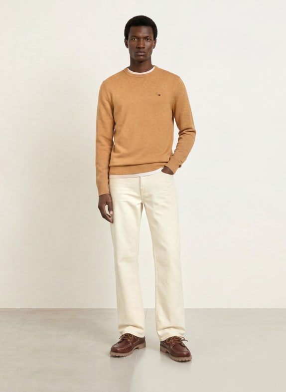 TOMMY HILFIGER tröja KONJAK