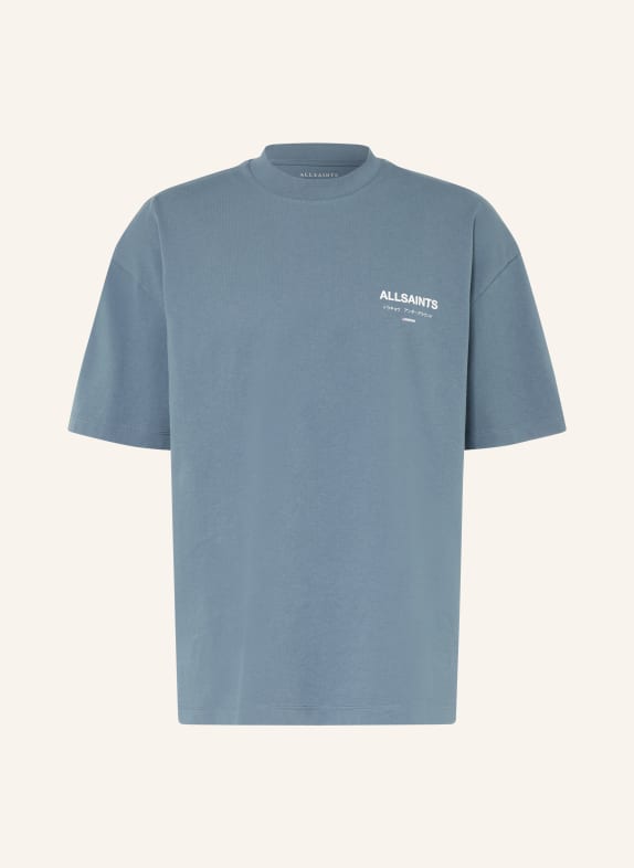 ALLSAINTS T-shirt UNDERGROUND BLUE / WHITE