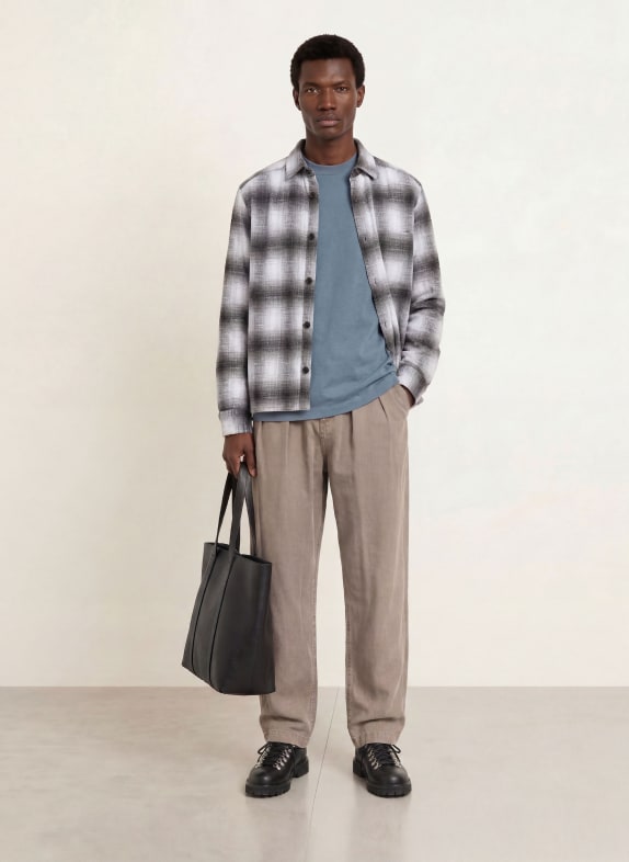 ALLSAINTS T-shirt UNDERGROUND BLÅ / VIT