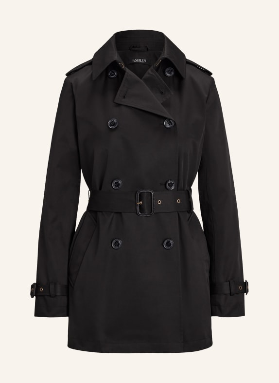 LAUREN RALPH LAUREN Trench coat BLACK