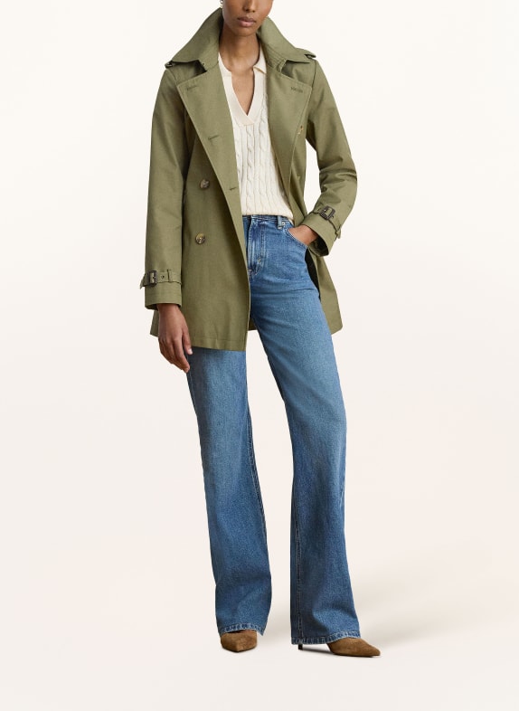 LAUREN RALPH LAUREN Trench coat OLIVE