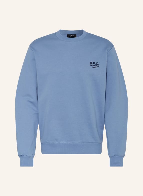 A.P.C. Sweatshirt HELLBLAU
