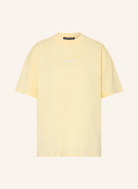 PEGADOR Oversized tričko BRACY TMAVĚ ŽLUTÁ