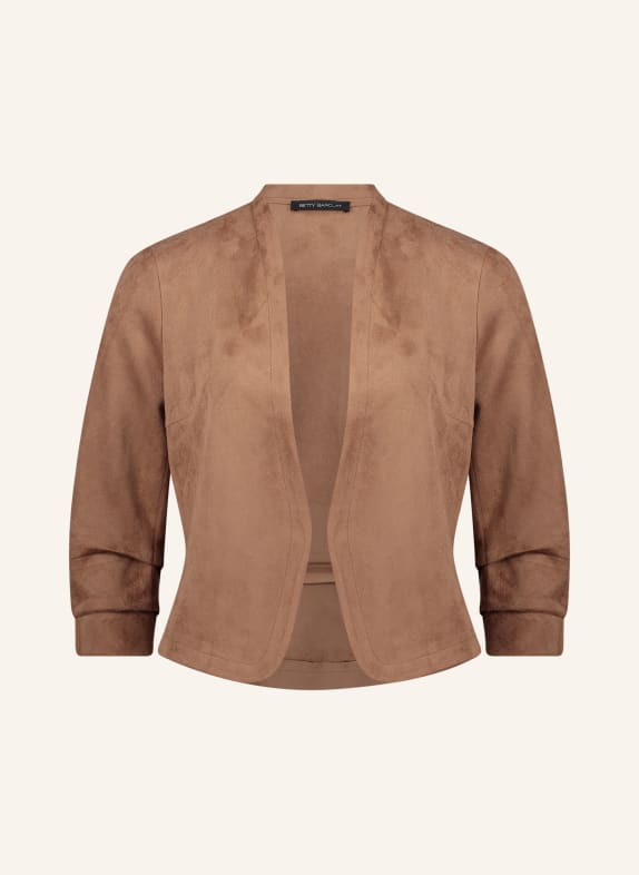 Betty Barclay Jacke mit 3/4-Arm COGNAC