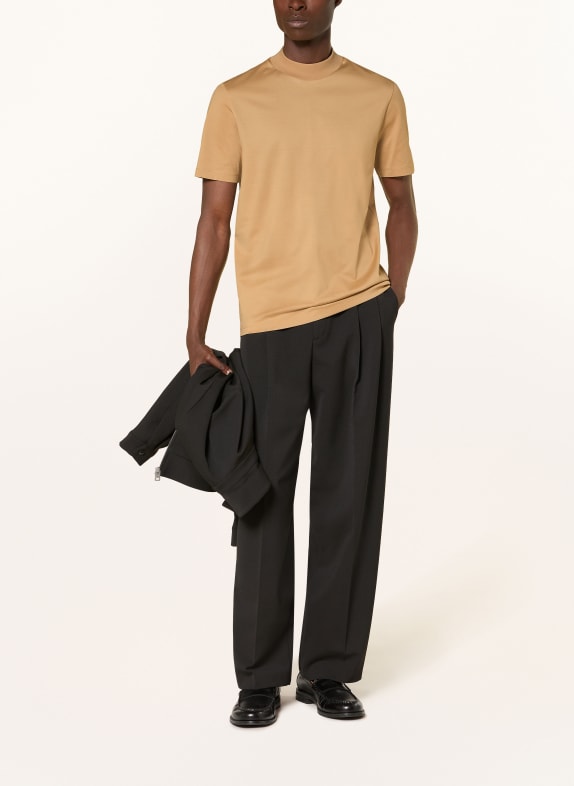 HUGO T-shirt DIMERSOM BEIGE