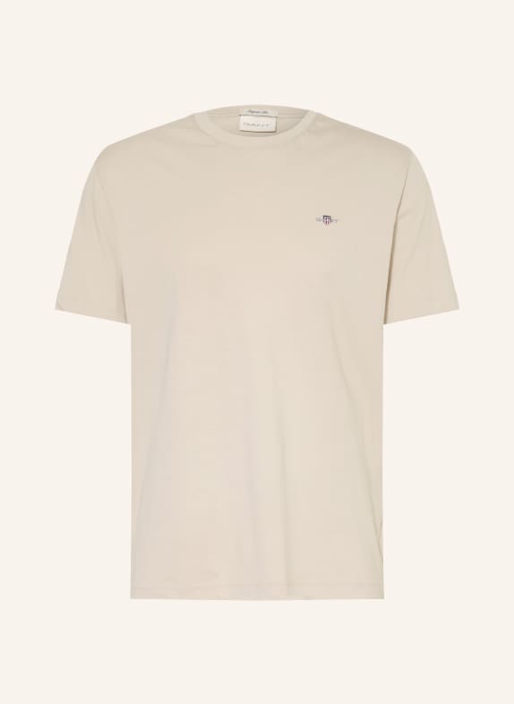 GANT T-shirt BEIGE