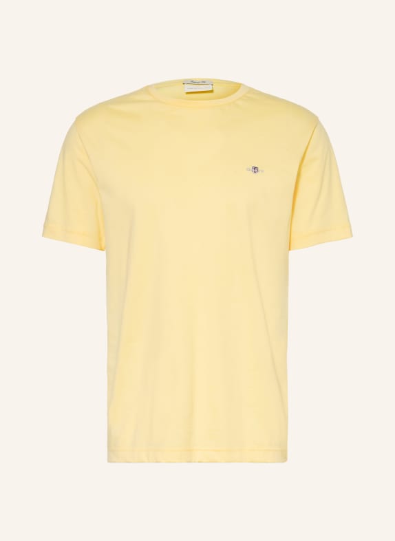 GANT T-shirt LICHTGEEL