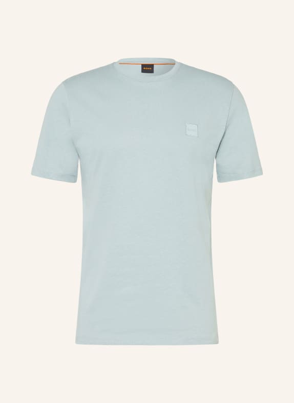 BOSS T-shirt TALES BLAUWGRIJS
