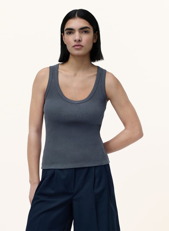 LeGer Studio Top KAILI DONKERBLAUW