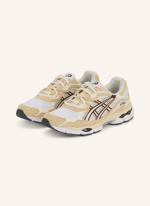 ASICS Sneakersy GEL-NYC BIAŁY / BRĄZOWY / BEŻOWY
