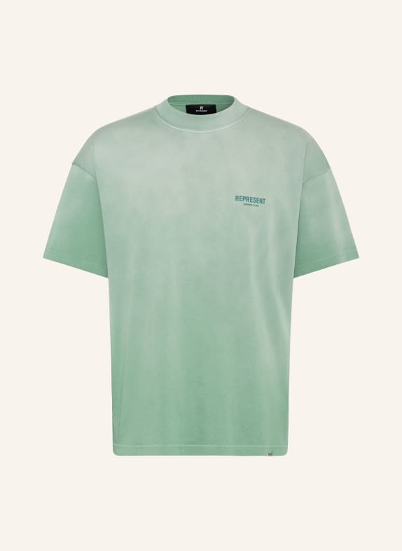 REPRESENT T-shirt LICHTGROEN / GROEN