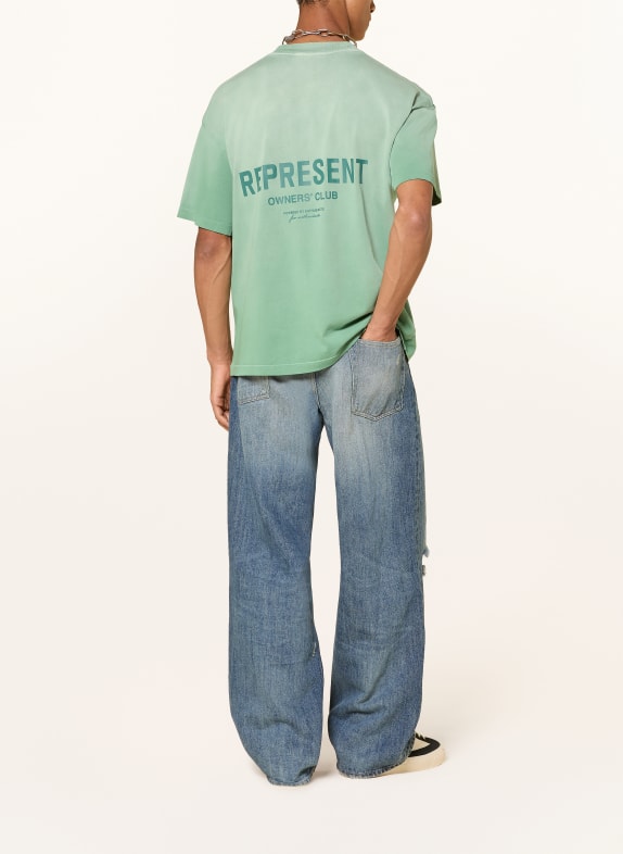 REPRESENT T-shirt LICHTGROEN / GROEN
