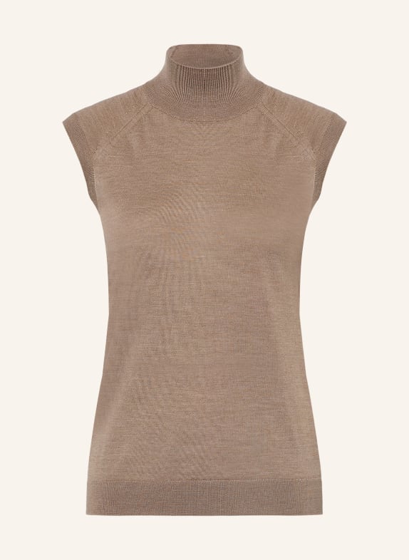 BOSS Stricktop FIPINI HELLBRAUN