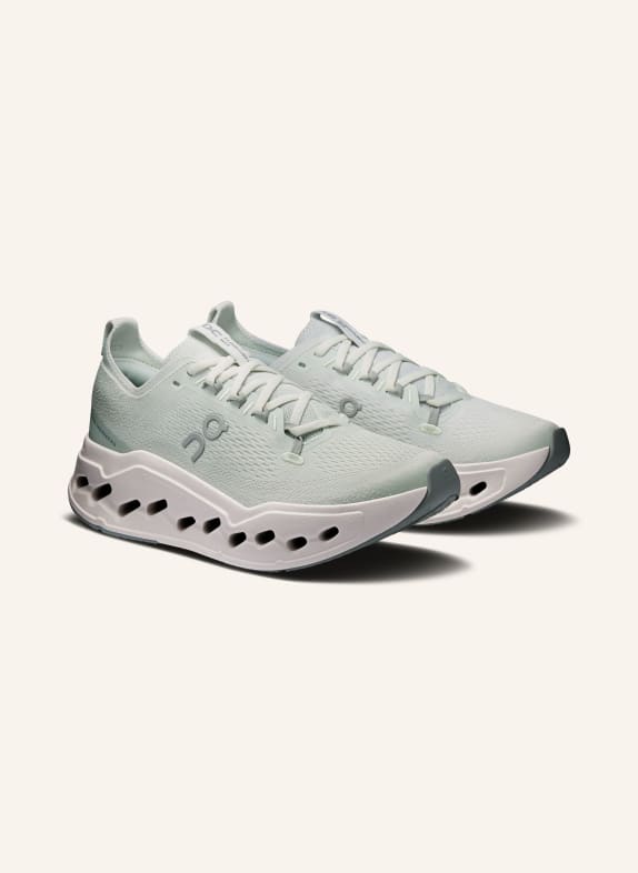 On Hardloopschoenen CLOUDSURFER MAX WIT / MINT