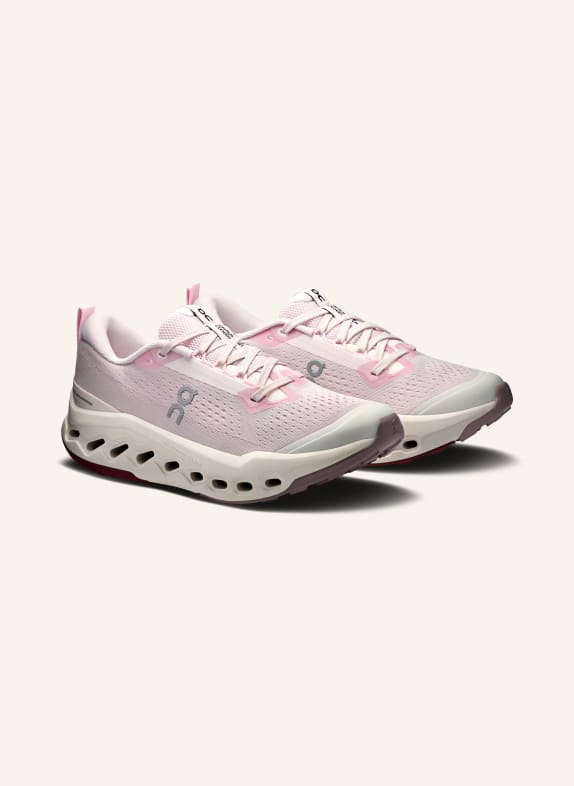 On Trailrunningschoenen CLOUDSURFER TRAIL 2 ROSE CLAIR / ROZE