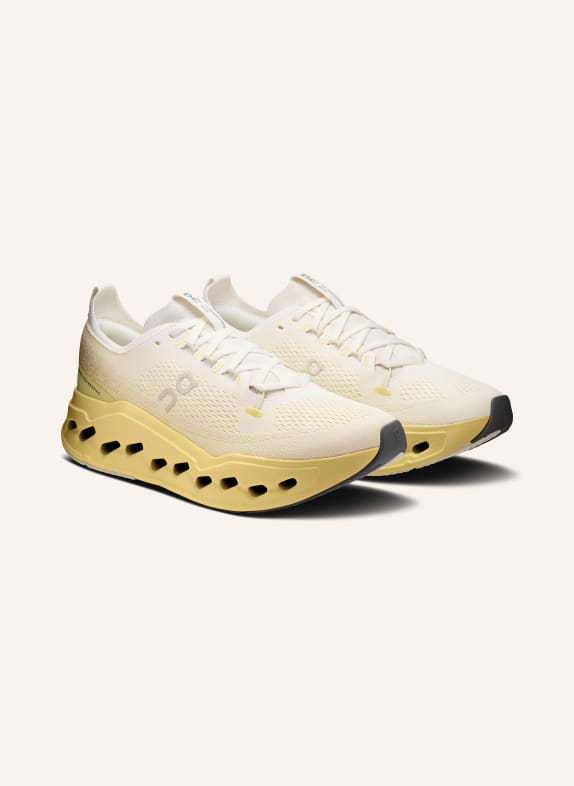 On CLOUDSURFER MAX running shoes LIGHT YELLOW