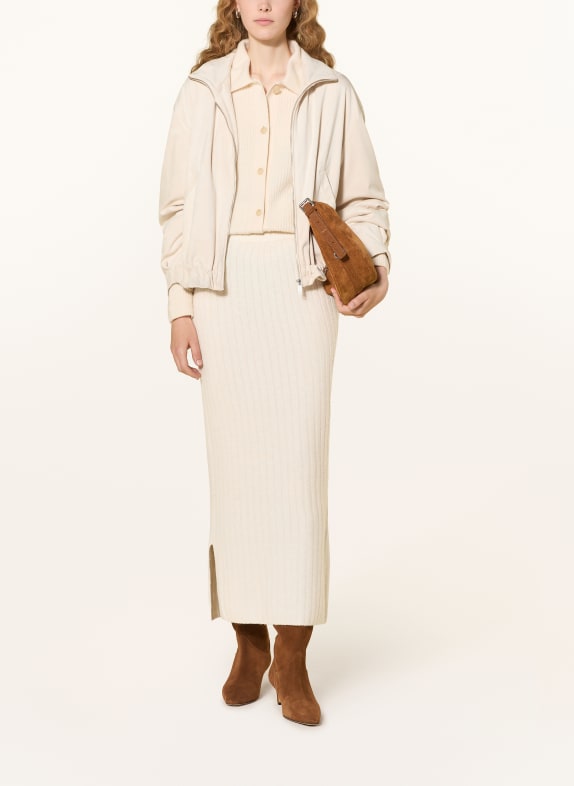 ONLY Fustă din tricot CREM