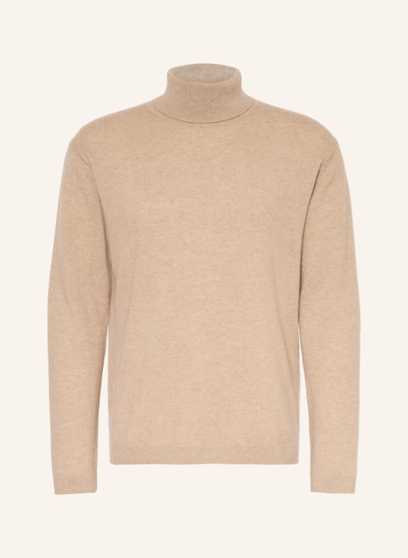 LISA YANG Rollkragenpullover AKSEL aus Cashmere BEIGE