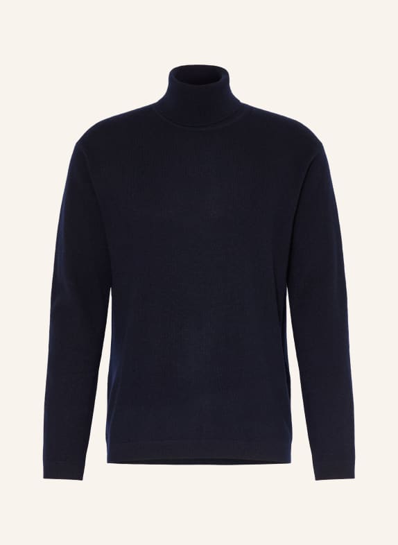 LISA YANG Rollkragenpullover AKSEL aus Cashmere DUNKELBLAU