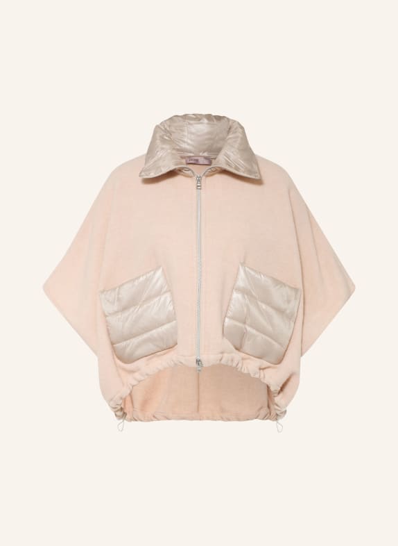 HERNO Cape en mélange de matières BEIGE