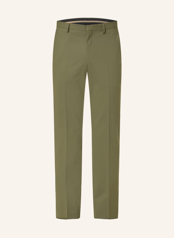 HUGO Oblekové kalhoty HESTEN Extra Slim Fit 388 OPEN GREEN