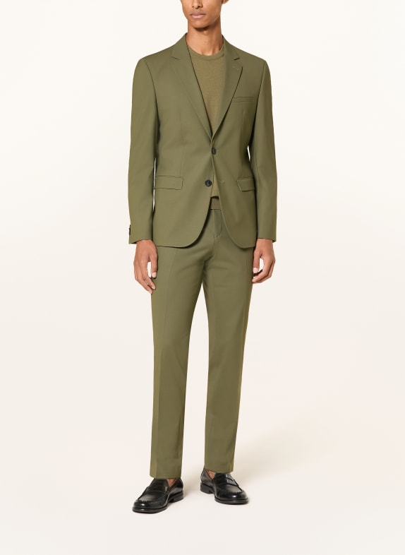 HUGO Pakbroek HESTEN Extra Slim Fit 388 OPEN GREEN