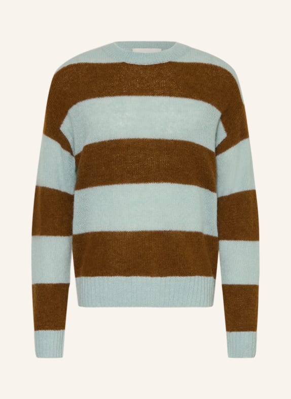 CLOSED Pullover HELLBLAU / BRAUN