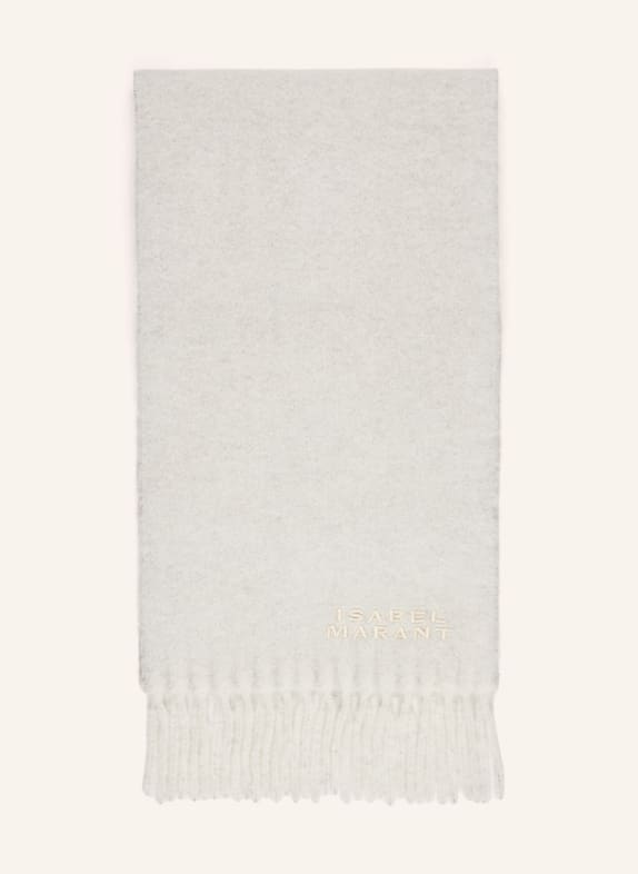 ISABEL MARANT Alpaka-Schal FIRNY HELLGRAU