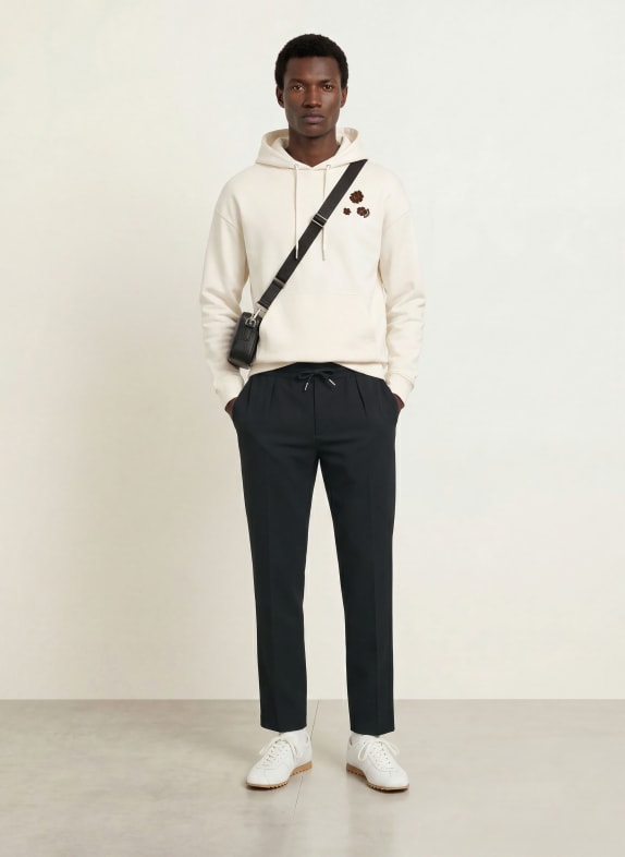 SANDRO Hose im Jogging-Stil SCHWARZ