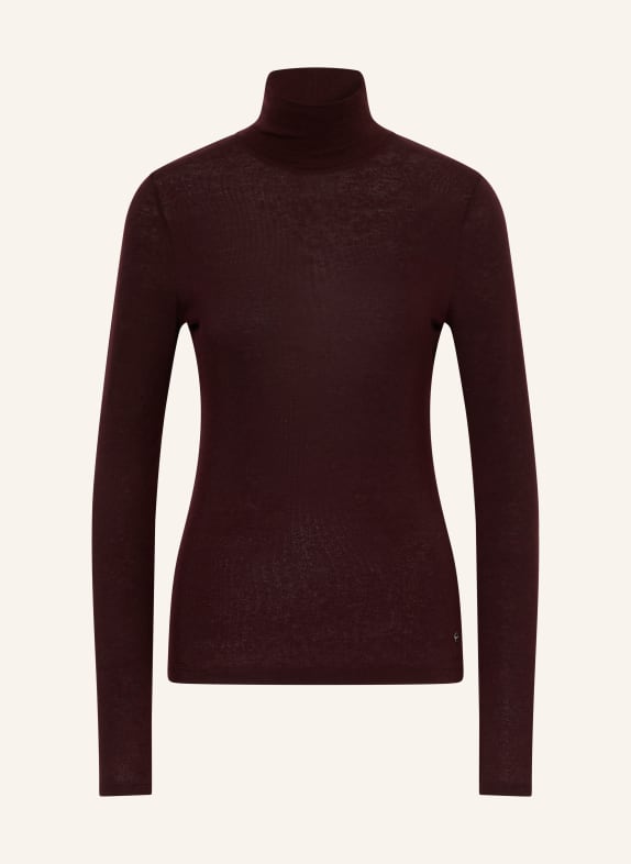 windsor. Rollkragenshirt DUNKELLILA