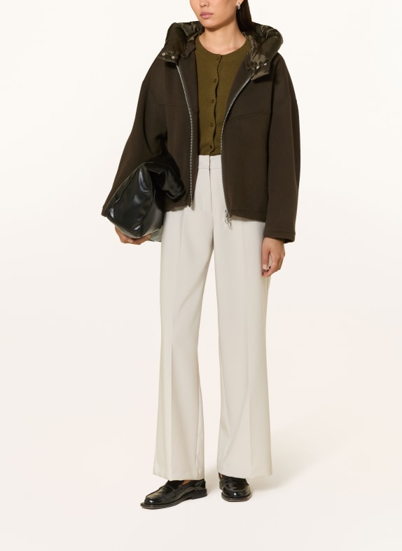 BLONDE No.8 JERRY jacket in mixed materials OLIVE
