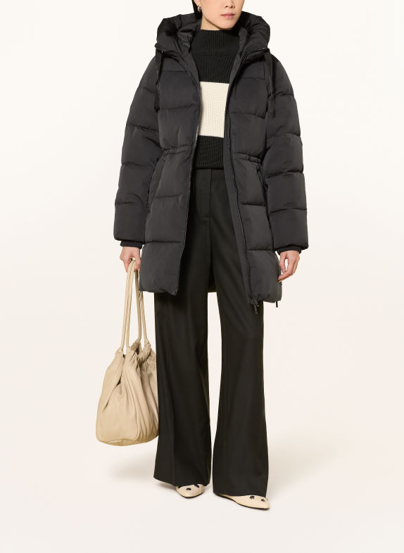 MSCH COPENHAGEN Quilted jacket MSCHMOLA BLACK