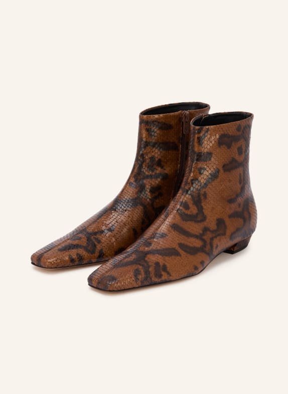 Proenza Schouler Ankle boots BROWN / BLACK