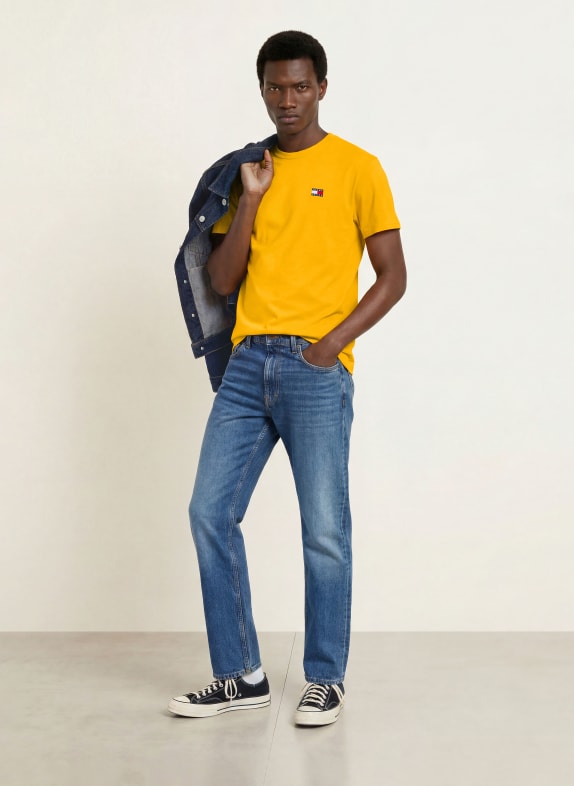 TOMMY JEANS T-shirt GEEL